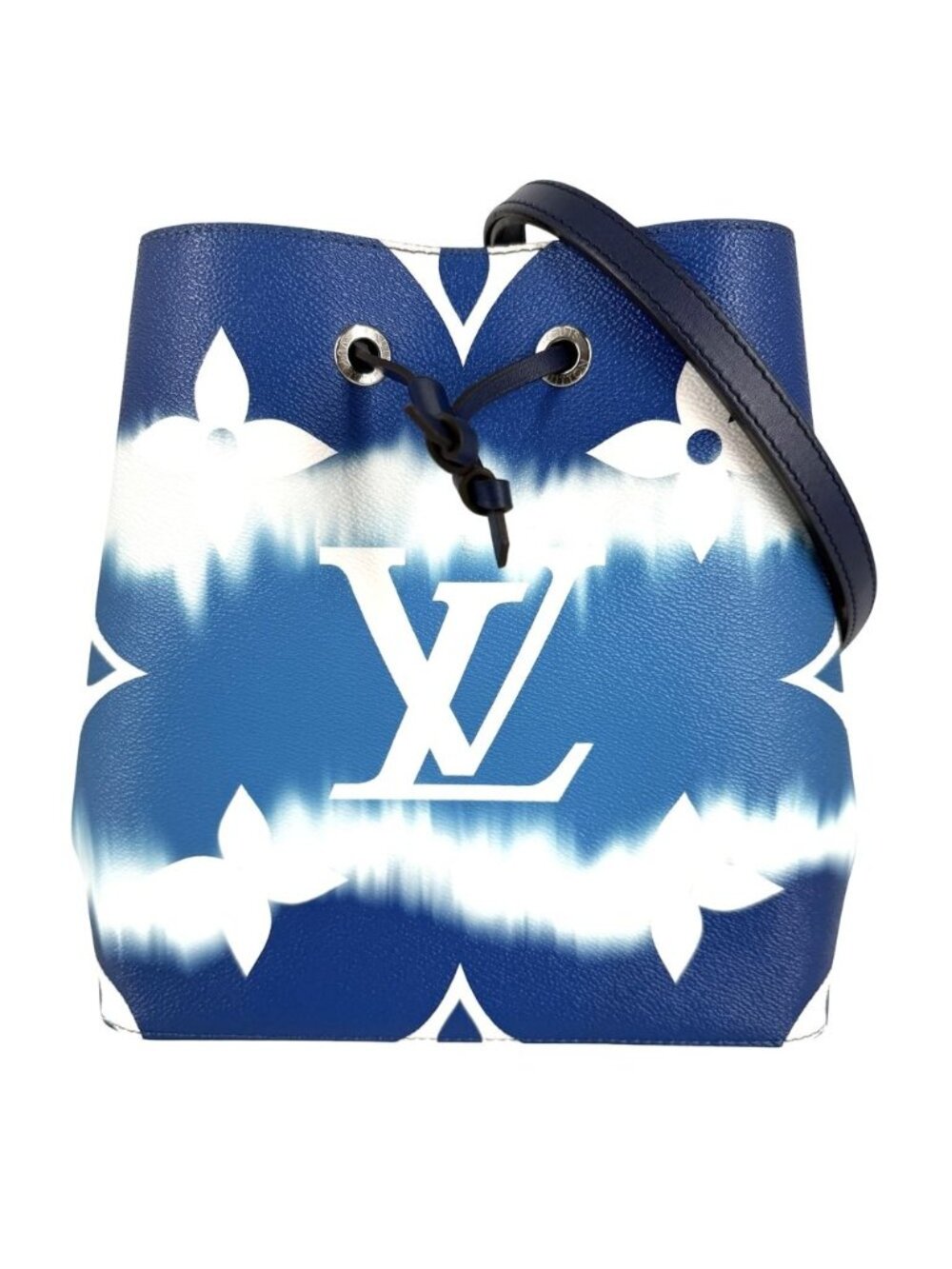 Louis Vuitton Shoulder Bag LV Escale Neo Noe Monogram Crossbody Blue White
